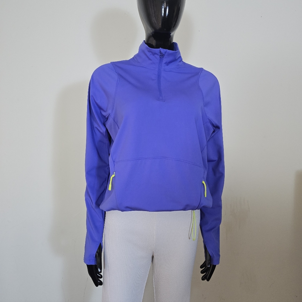 Women's Purple Quarter-Zip Sweatshirt